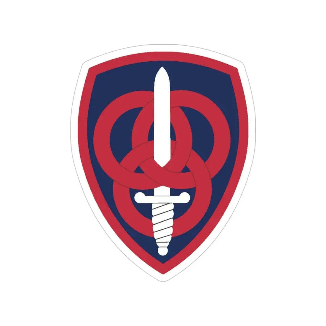 3 Personnel Command (U.S. Army) Transparent STICKER Die-Cut Vinyl Decal - The Sticker Space