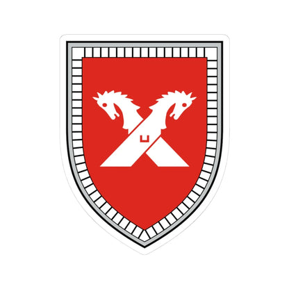 3. PzDiv V1 (Germany) (Coat of Arms) STICKER Vinyl Kiss-Cut Decal 3 Inch White - The Sticker Space