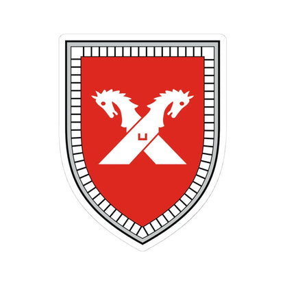 3. PzDiv V1 (Germany) (Coat of Arms) STICKER Vinyl Kiss-Cut Decal 4 Inch White - The Sticker Space