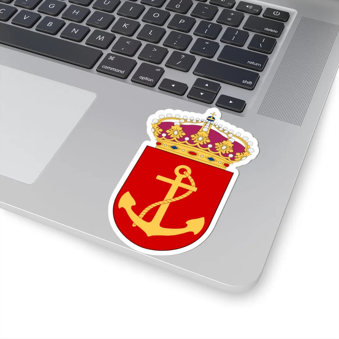 3. sjöstridsflottiljen vapen (Sweden) (Coat of Arms) STICKER Vinyl Kiss-Cut Decal - The Sticker Space