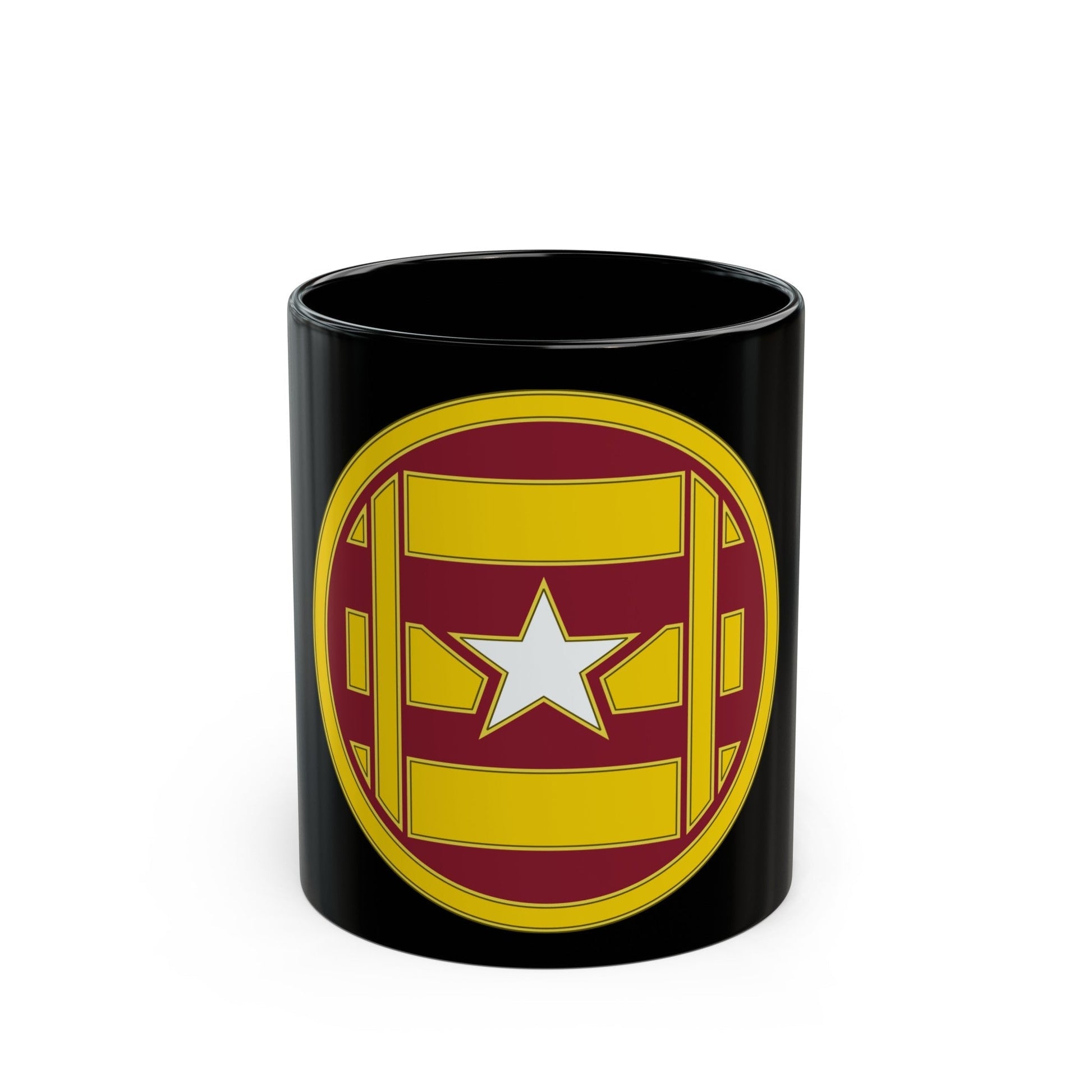 3 Transportation Brigade (U.S. Army) Black Coffee Mug-11oz-The Sticker Space