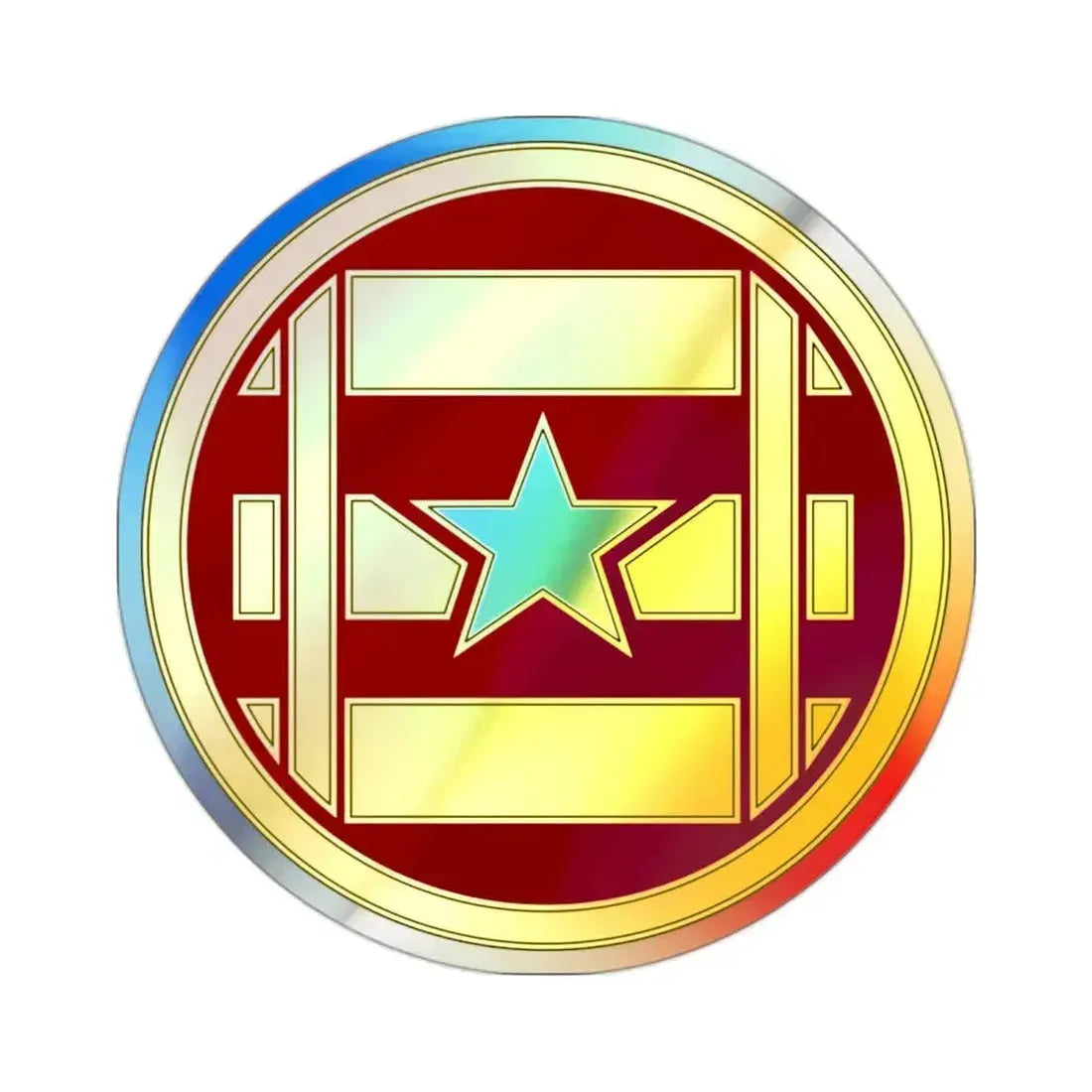 3 Transportation Brigade (U.S. Army) Holographic STICKER Die-Cut Vinyl Decal 2 Inch Holographic - The Sticker Space