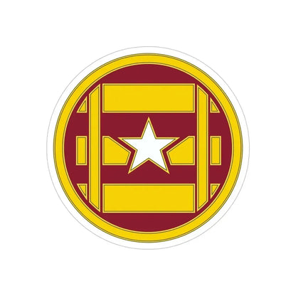 3 Transportation Brigade (U.S. Army) REVERSE PRINT Transparent Die-Cut STICKER - The Sticker Space