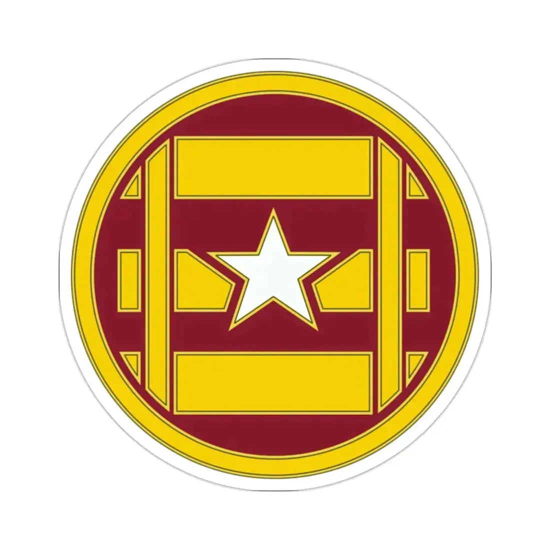3 Transportation Brigade (U.S. Army) STICKER Vinyl Die-Cut Decal 2 Inch - The Sticker Space