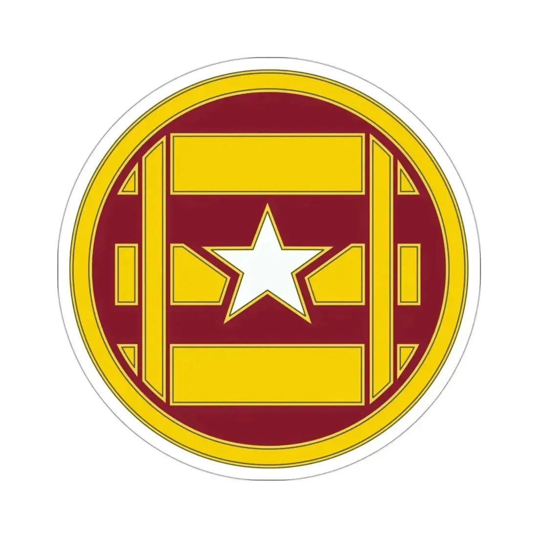 3 Transportation Brigade (U.S. Army) STICKER Vinyl Die-Cut Decal 3 Inch - The Sticker Space