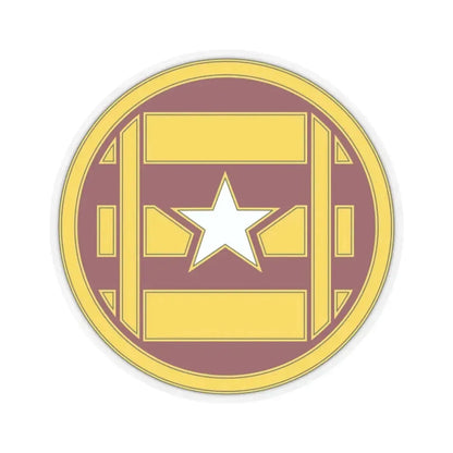 3 Transportation Brigade (U.S. Army) STICKER Vinyl Kiss-Cut Decal 3 Inch Transparent - The Sticker Space