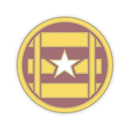 3 Transportation Brigade (U.S. Army) STICKER Vinyl Kiss-Cut Decal 4 Inch Transparent - The Sticker Space