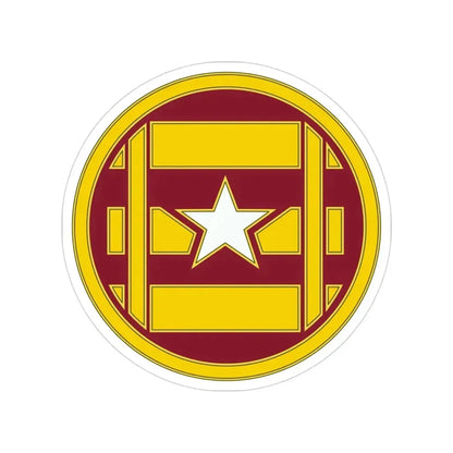 3 Transportation Brigade (U.S. Army) Transparent STICKER Die-Cut Vinyl Decal 3 Inch - The Sticker Space