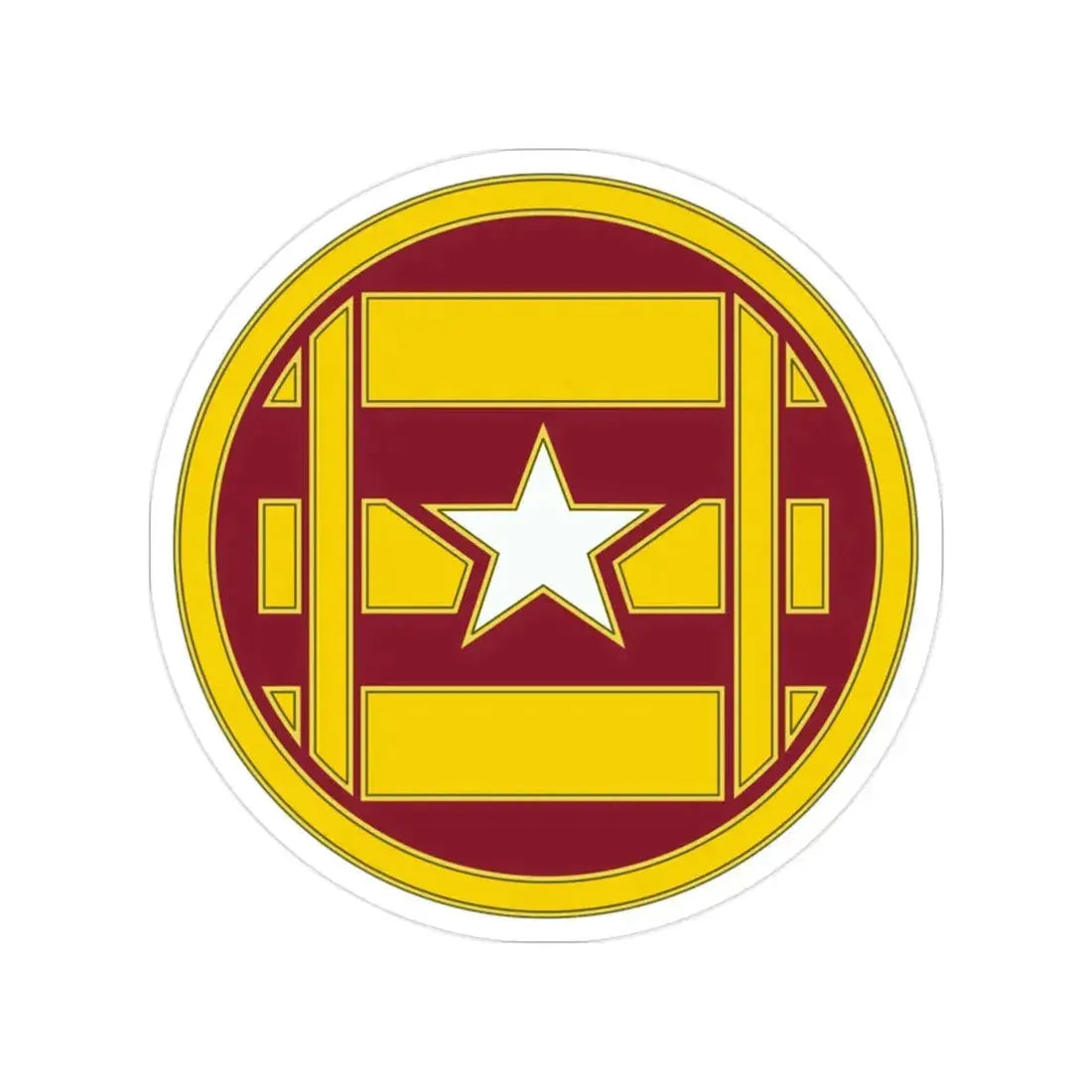 3 Transportation Brigade (U.S. Army) Transparent STICKER Die-Cut Vinyl Decal - The Sticker Space