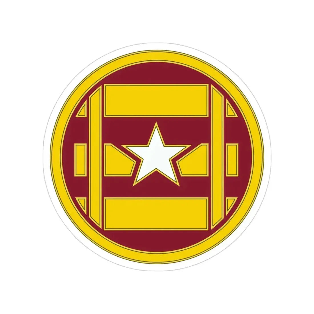 3 Transportation Brigade (U.S. Army) Transparent STICKER Die-Cut Vinyl Decal - The Sticker Space