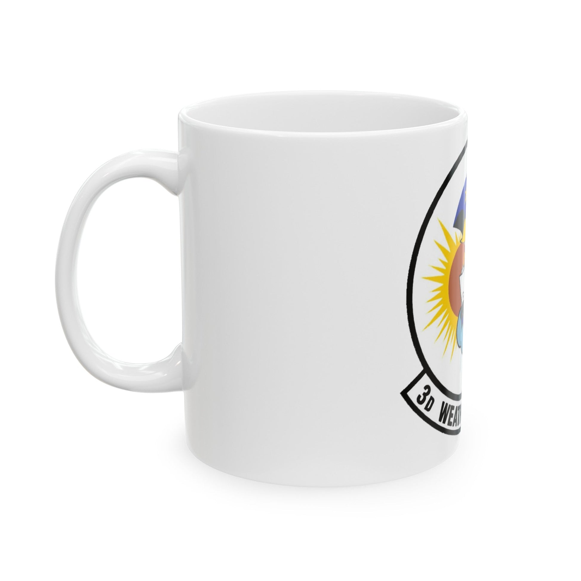 3 Weather Squadron ACC (U.S. Air Force) White Coffee Mug-The Sticker Space