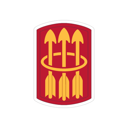 30 Air Defense Artillery Brigade (U.S. Army) REVERSE PRINT Transparent STICKER-4 Inch-The Sticker Space