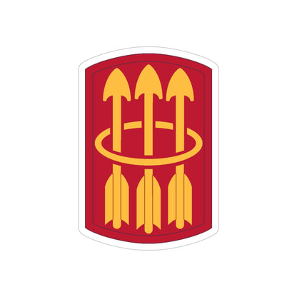 30 Air Defense Artillery Brigade (U.S. Army) REVERSE PRINT Transparent STICKER-6 Inch-The Sticker Space