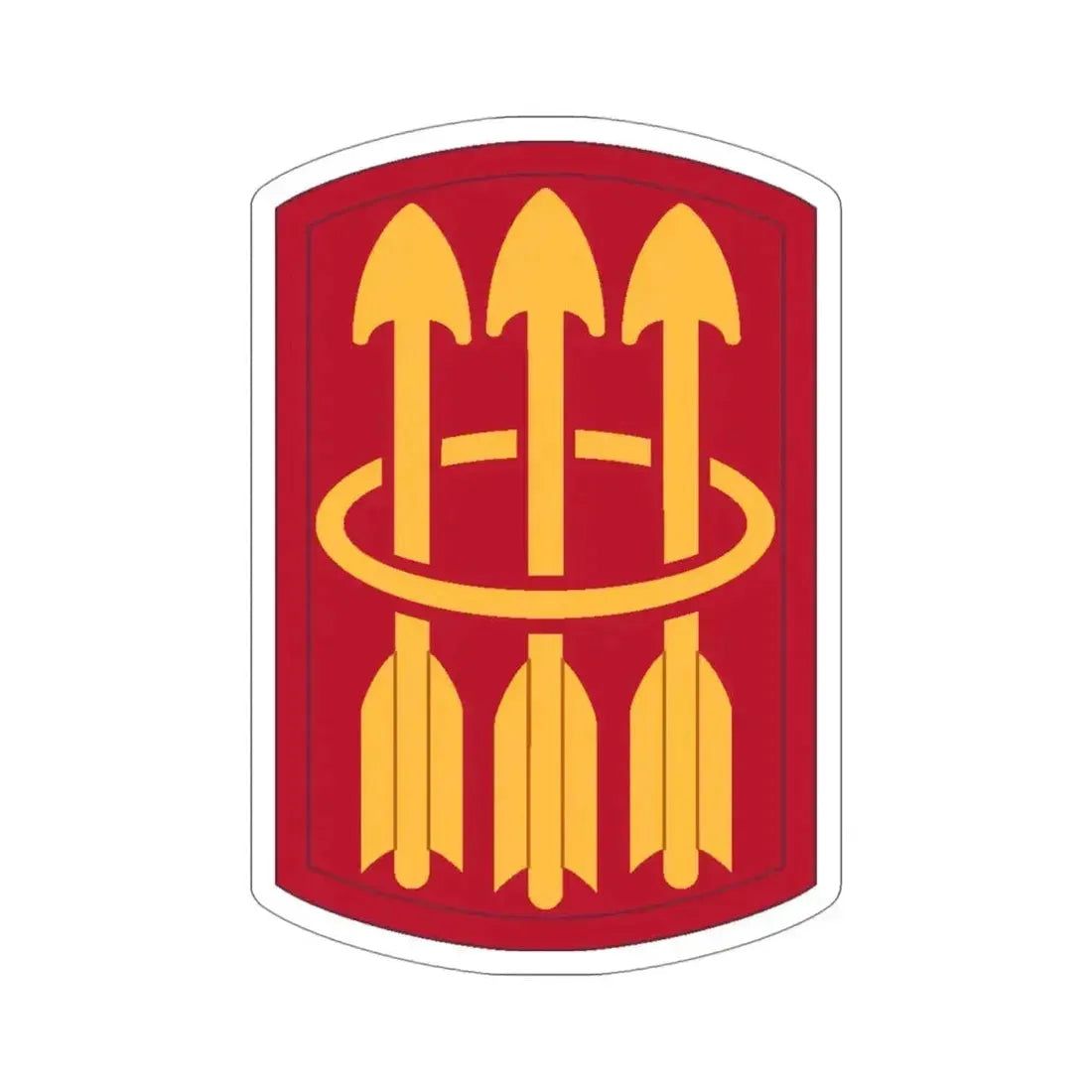 30 Air Defense Artillery Brigade (U.S. Army) STICKER Vinyl Die-Cut Decal 4 Inch - The Sticker Space