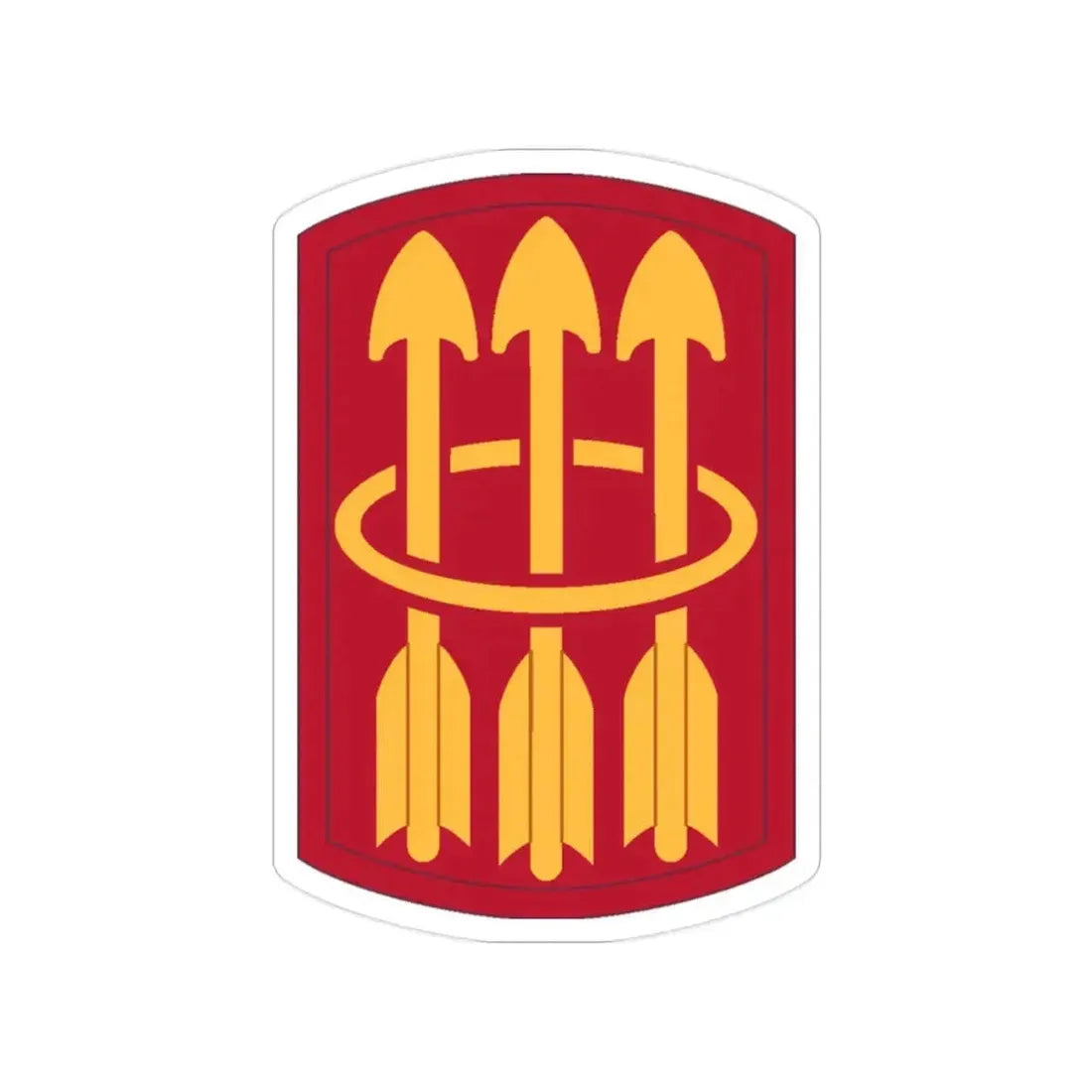 30 Air Defense Artillery Brigade (U.S. Army) Transparent STICKER Die-Cut Vinyl Decal 2 Inch - The Sticker Space