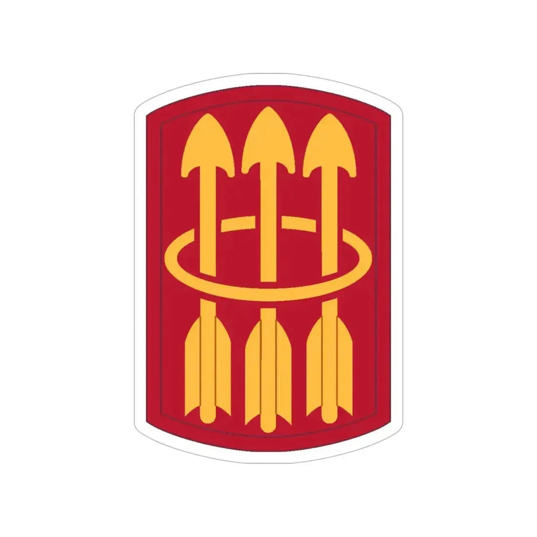 30 Air Defense Artillery Brigade (U.S. Army) Transparent STICKER Die-Cut Vinyl Decal - The Sticker Space