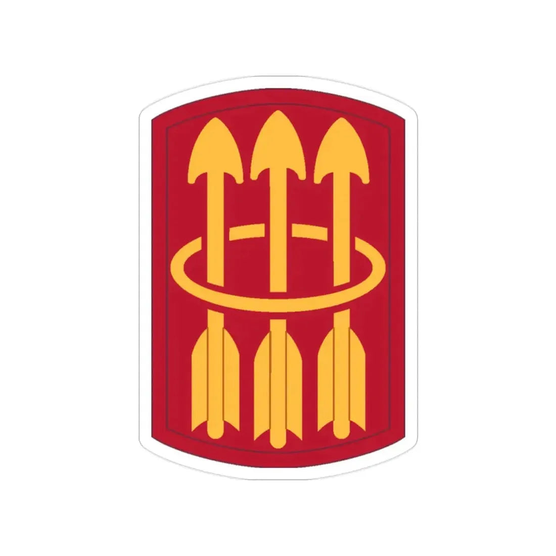 30 Air Defense Artillery Brigade (U.S. Army) Transparent STICKER Die-Cut Vinyl Decal - The Sticker Space