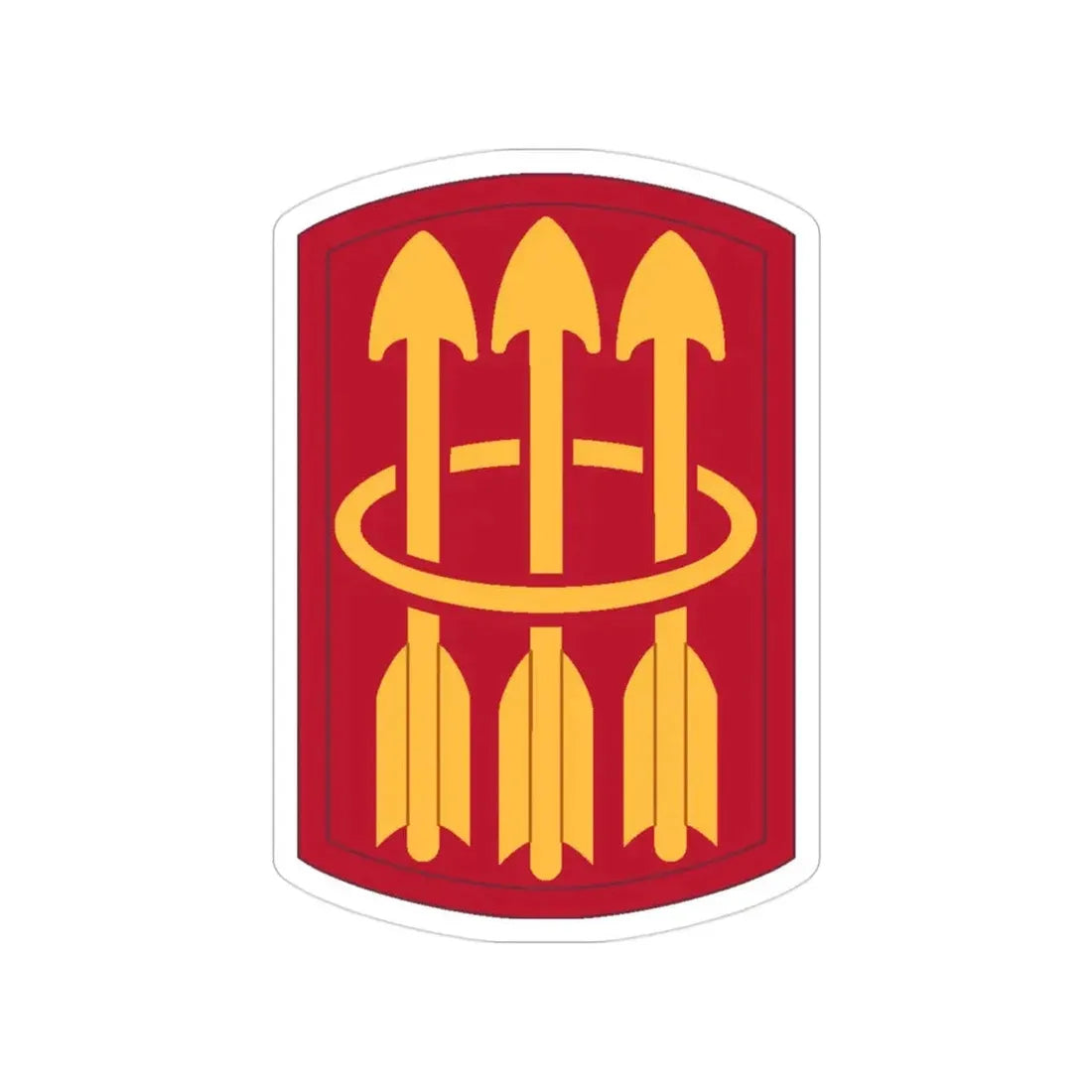 30 Air Defense Artillery Brigade (U.S. Army) Transparent STICKER Die-Cut Vinyl Decal - The Sticker Space