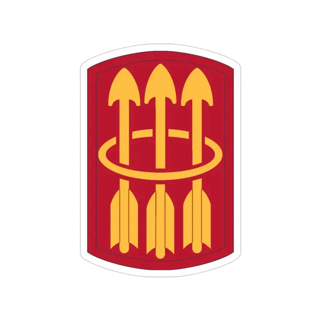 30 Air Defense Artillery Brigade (U.S. Army) Transparent STICKER Die-Cut Vinyl Decal - The Sticker Space