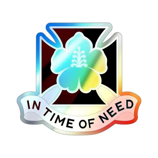 30 Field Hospital (U.S. Army) Holographic STICKER Die-Cut Vinyl Decal 6 Inch Holographic - The Sticker Space