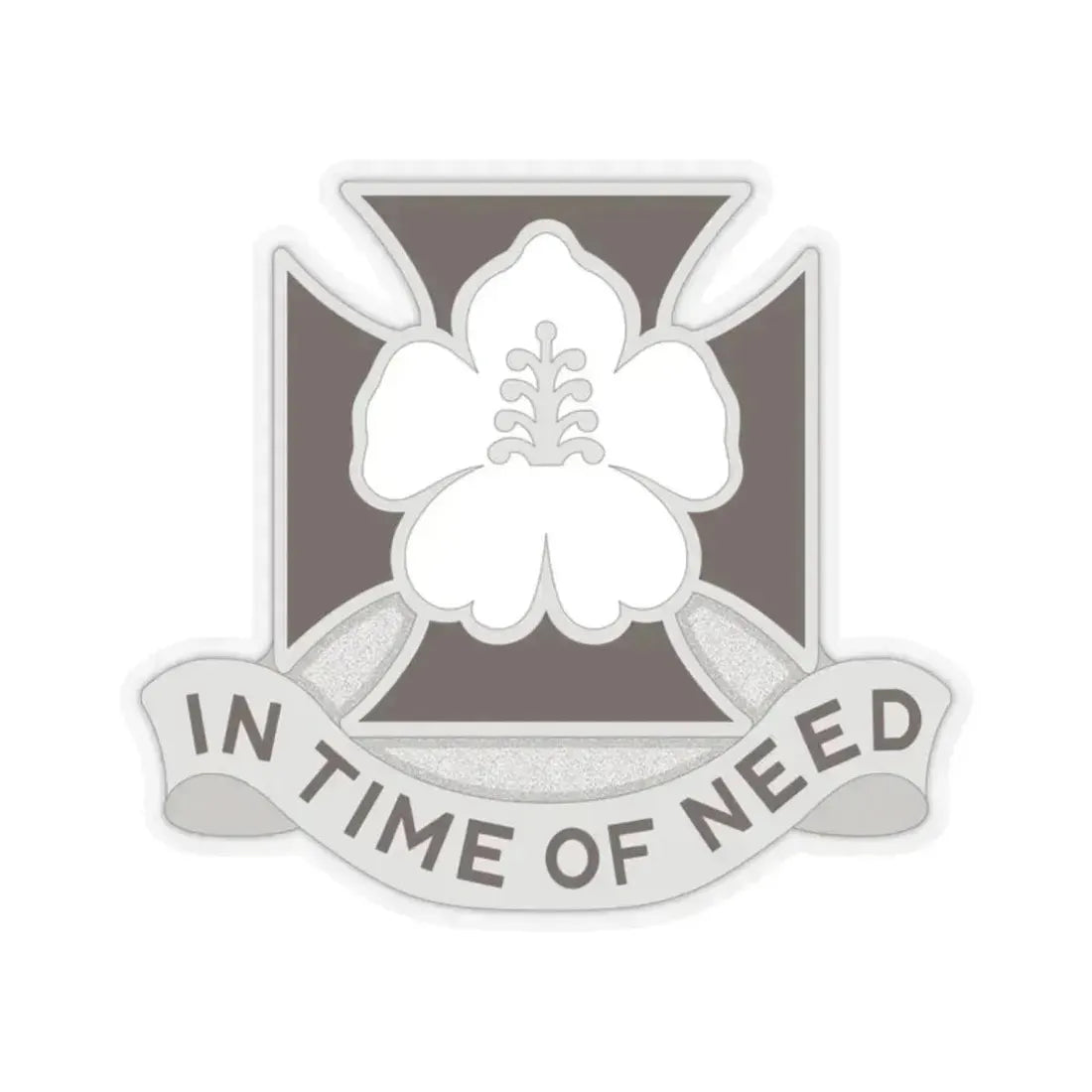 30 Field Hospital (U.S. Army) STICKER Vinyl Kiss-Cut Decal 2 Inch Transparent - The Sticker Space