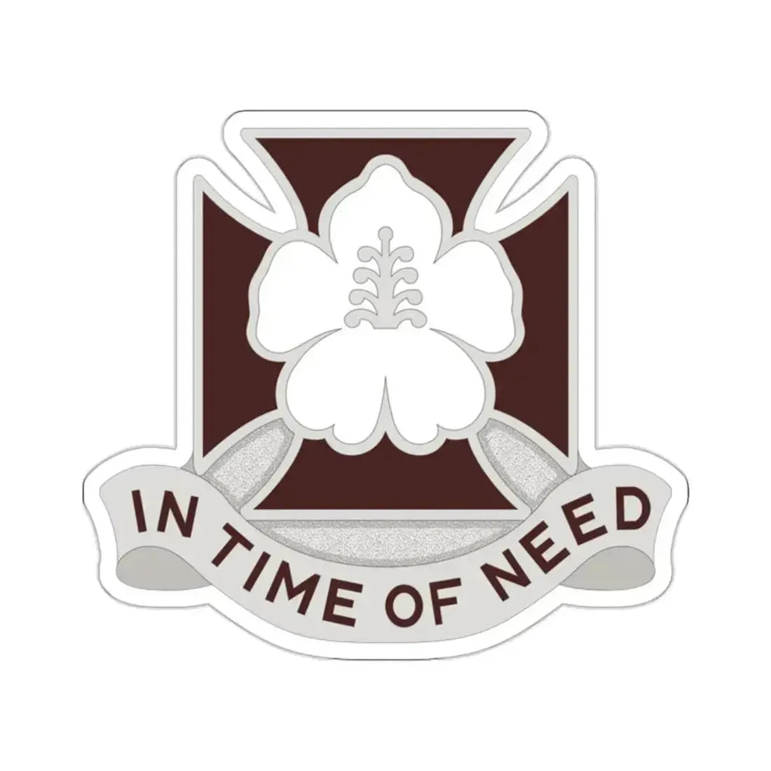 30 Field Hospital (U.S. Army) STICKER Vinyl Kiss-Cut Decal 2 Inch White - The Sticker Space