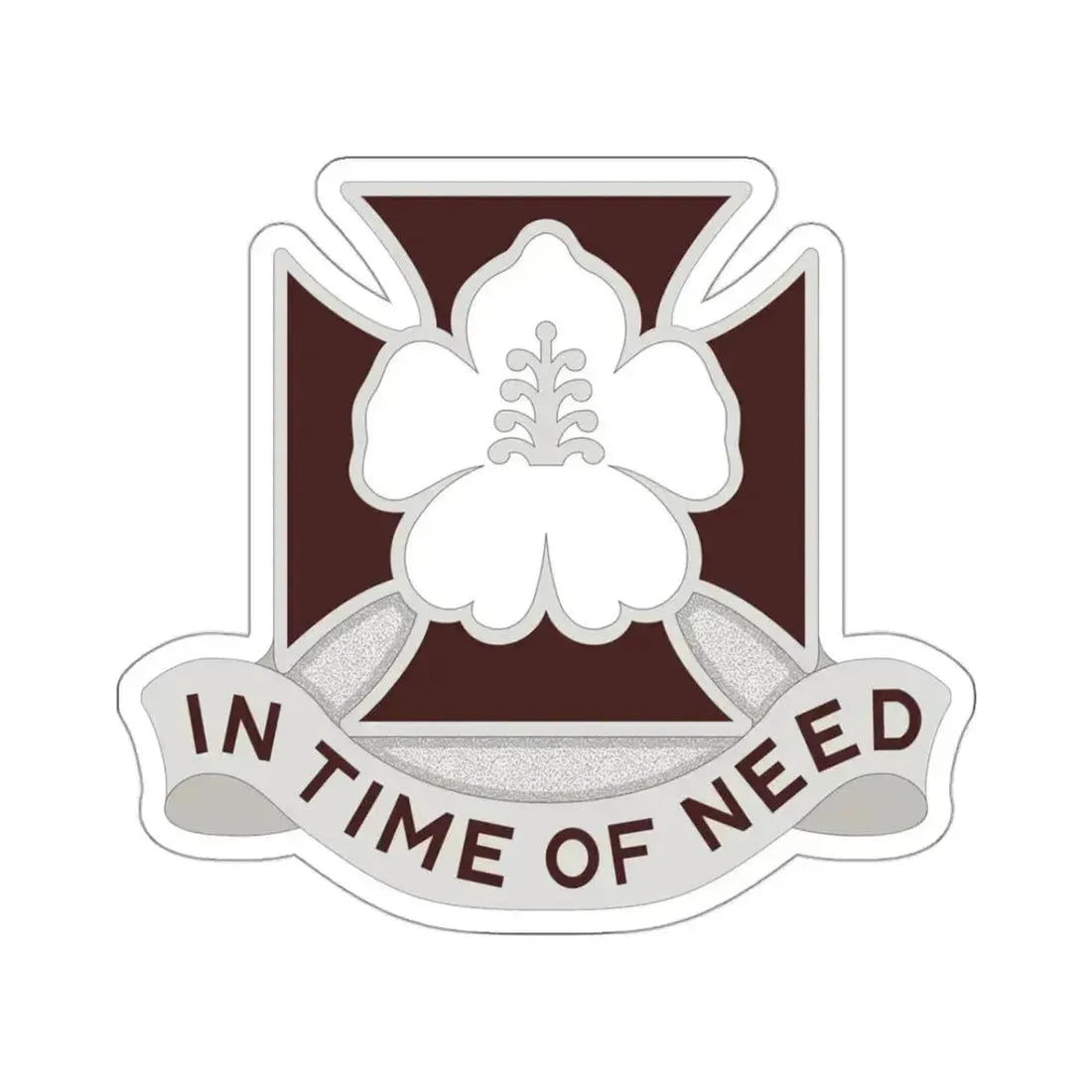 30 Field Hospital (U.S. Army) STICKER Vinyl Kiss-Cut Decal 3 Inch White - The Sticker Space