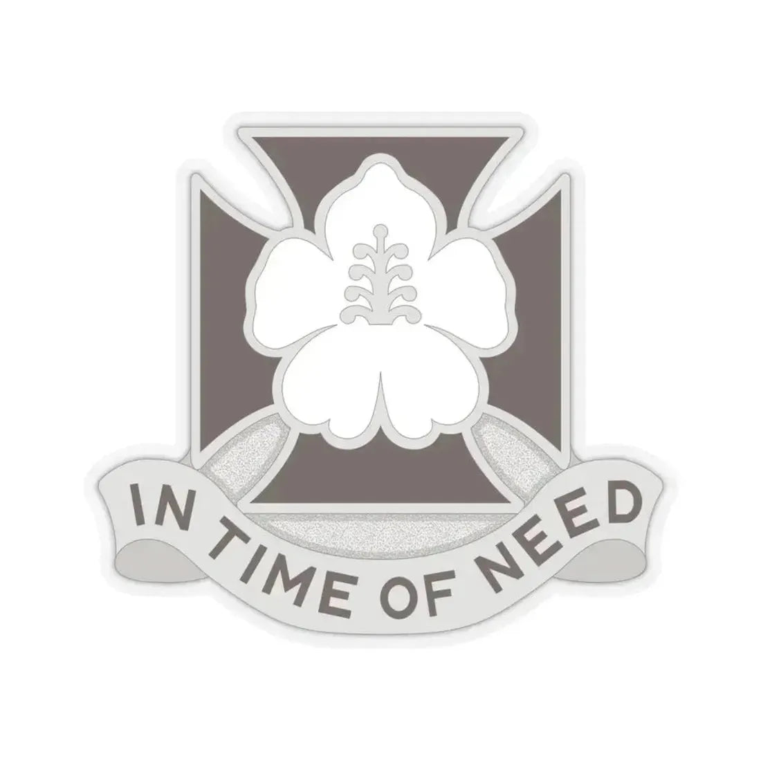 30 Field Hospital (U.S. Army) STICKER Vinyl Kiss-Cut Decal 4 Inch Transparent - The Sticker Space