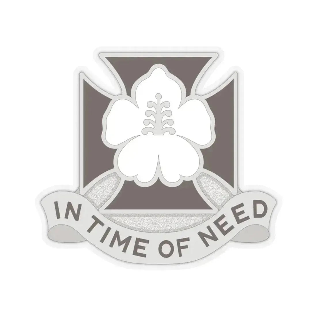 30 Field Hospital (U.S. Army) STICKER Vinyl Kiss-Cut Decal 6 Inch Transparent - The Sticker Space