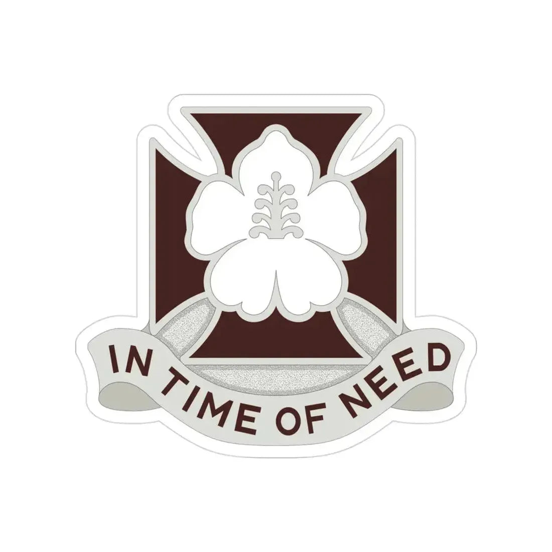 30 Field Hospital (U.S. Army) Transparent STICKER Die-Cut Vinyl Decal 3 Inch - The Sticker Space