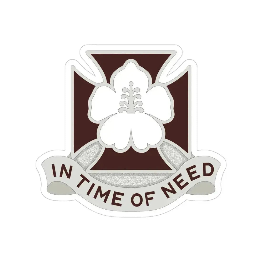 30 Field Hospital (U.S. Army) Transparent STICKER Die-Cut Vinyl Decal 4 Inch - The Sticker Space