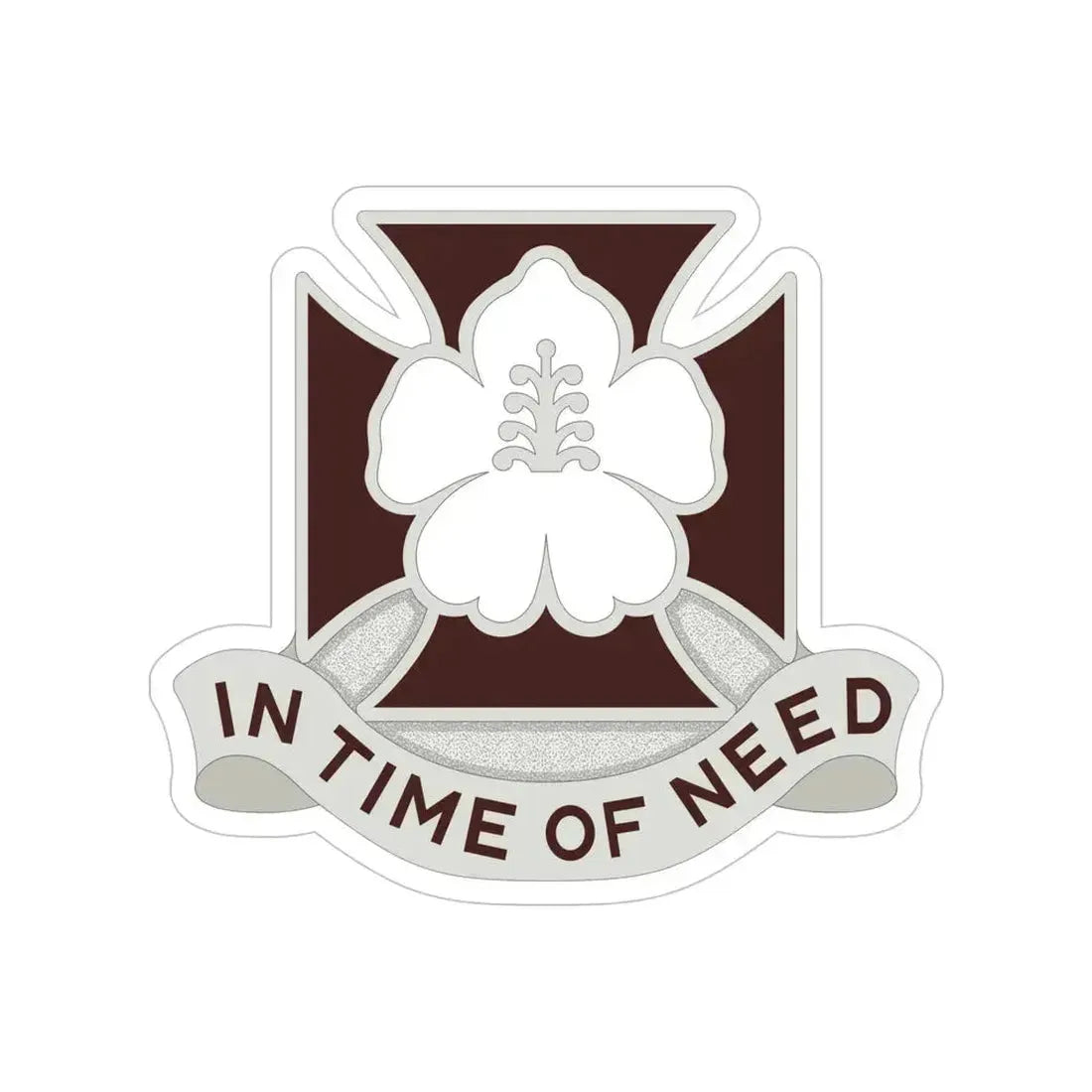 30 Field Hospital (U.S. Army) Transparent STICKER Die-Cut Vinyl Decal 5 Inch - The Sticker Space