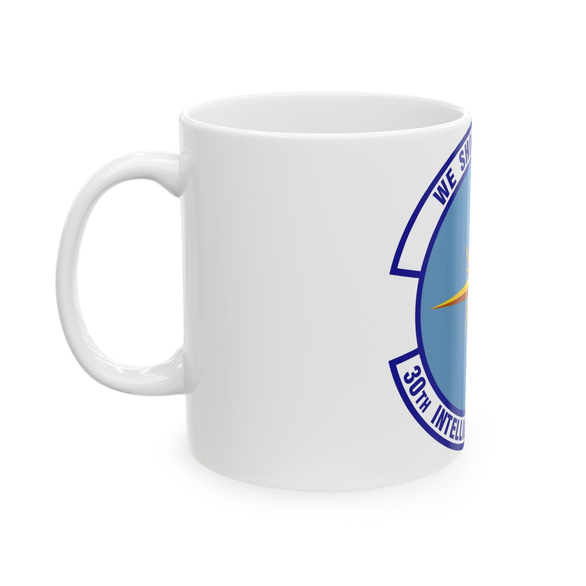 30 Intelligence Squadron AFISRA (U.S. Air Force) White Coffee Mug-The Sticker Space