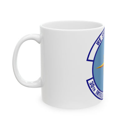 30 Intelligence Squadron AFISRA (U.S. Air Force) White Coffee Mug-The Sticker Space