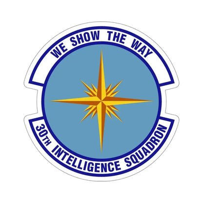 30 Intelligence Squadron AFISRA (U.S. Air Force) STICKER Vinyl Die-Cut Decal 6 Inch - The Sticker Space