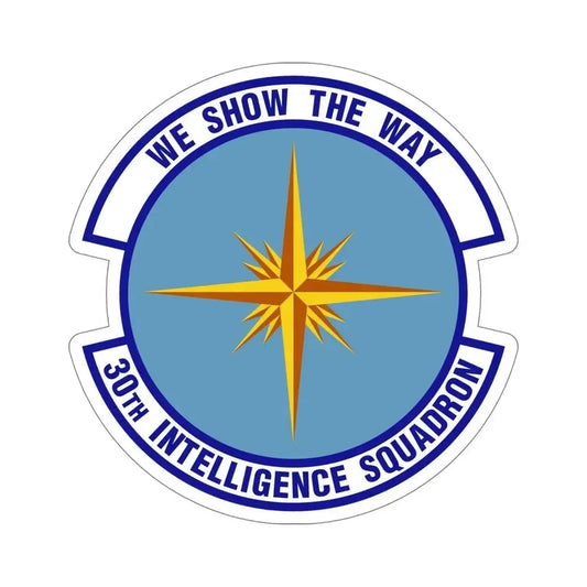 30 Intelligence Squadron AFISRA (U.S. Air Force) STICKER Vinyl Die-Cut Decal 6 Inch - The Sticker Space