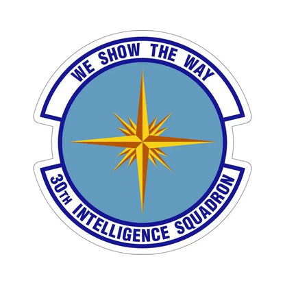 30 Intelligence Squadron AFISRA (U.S. Air Force) STICKER Vinyl Die-Cut Decal - The Sticker Space