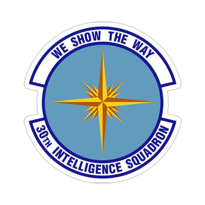 30 Intelligence Squadron AFISRA (U.S. Air Force) STICKER Vinyl Die-Cut Decal - The Sticker Space