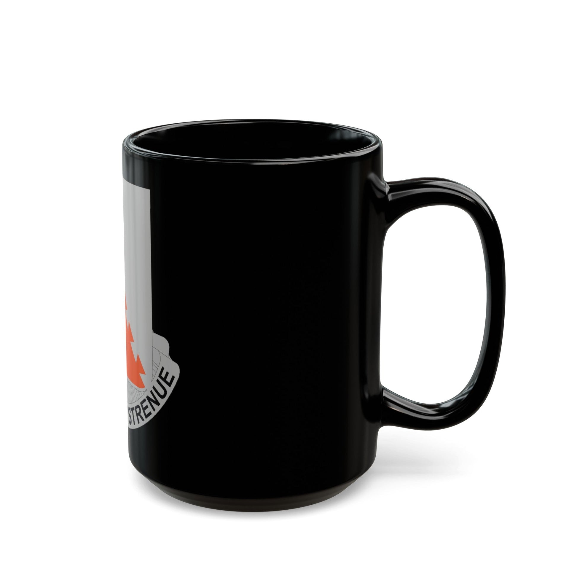 30 Signal Battalion (U.S. Army) Black Coffee Mug-The Sticker Space