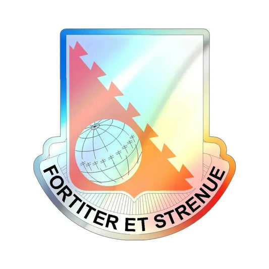 30 Signal Battalion (U.S. Army) Holographic STICKER Die-Cut Vinyl Decal 6 Inch Holographic - The Sticker Space