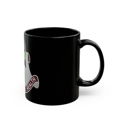 300 Field Hospital (U.S. Army) Black Coffee Mug-The Sticker Space