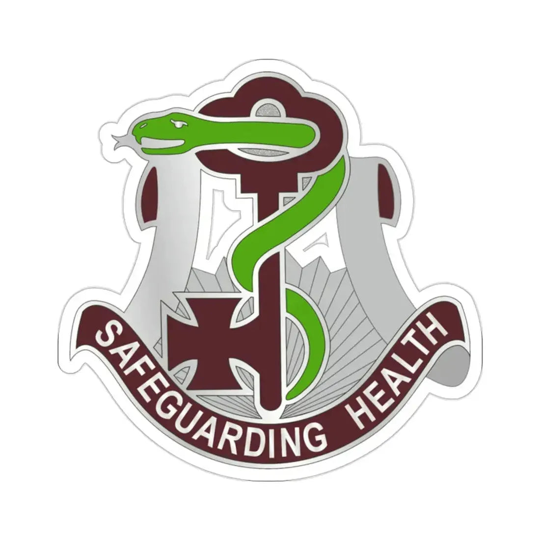 300 Field Hospital (U.S. Army) STICKER Vinyl Die-Cut Decal 2 Inch - The Sticker Space