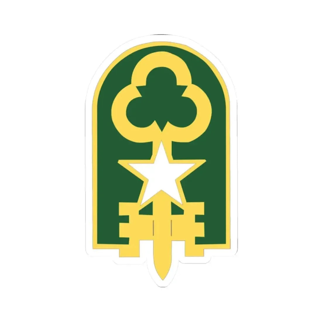 300 Military Police Brigade 2 (U.S. Army) STICKER Vinyl Kiss-Cut Decal 2 Inch White - The Sticker Space