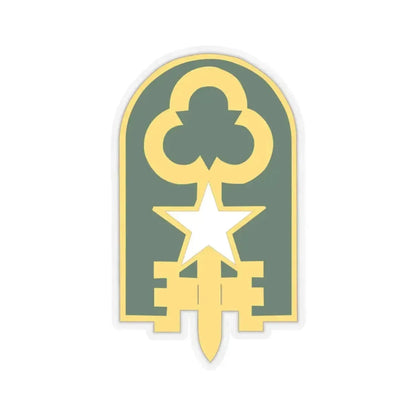 300 Military Police Brigade 2 (U.S. Army) STICKER Vinyl Kiss-Cut Decal 3 Inch Transparent - The Sticker Space