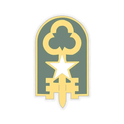 300 Military Police Brigade 2 (U.S. Army) STICKER Vinyl Kiss-Cut Decal 6 Inch Transparent - The Sticker Space