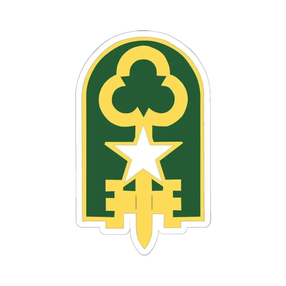 300 Military Police Brigade 2 (U.S. Army) STICKER Vinyl Kiss-Cut Decal 6 Inch White - The Sticker Space