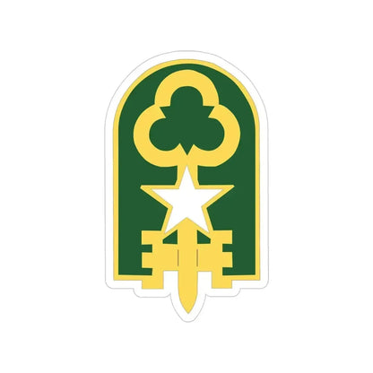 300 Military Police Brigade 2 (U.S. Army) Transparent STICKER Die-Cut Vinyl Decal 4 Inch - The Sticker Space