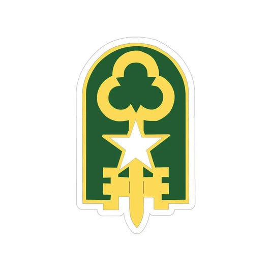 300 Military Police Brigade 2 (U.S. Army) Transparent STICKER Die-Cut Vinyl Decal 6 Inch - The Sticker Space