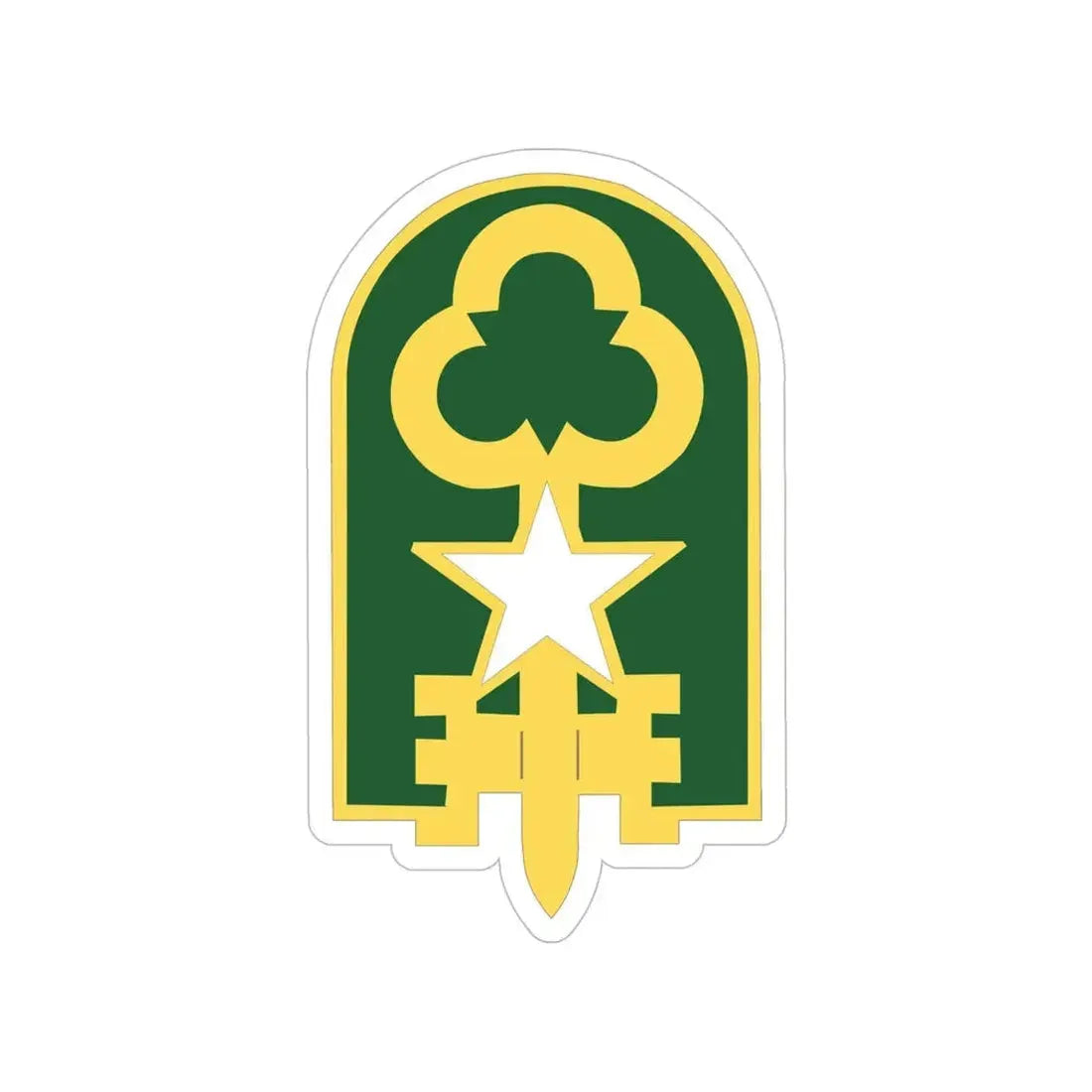 300 Military Police Brigade 2 (U.S. Army) Transparent STICKER Die-Cut Vinyl Decal - The Sticker Space
