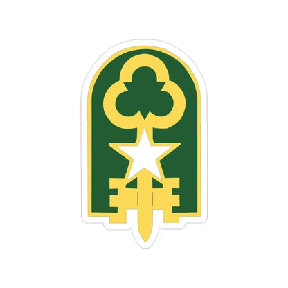 300 Military Police Brigade 2 (U.S. Army) Transparent STICKER Die-Cut Vinyl Decal - The Sticker Space